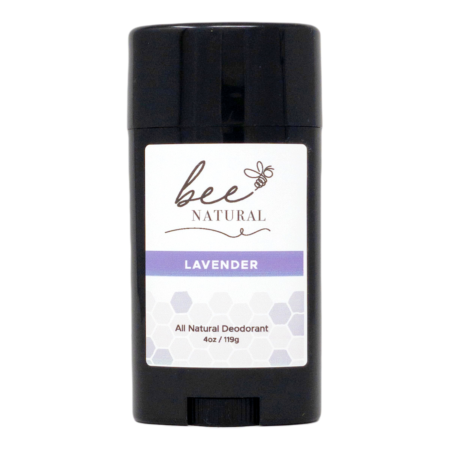 Bee Natural Lavender All Natural Deodorant- Pack of 4
