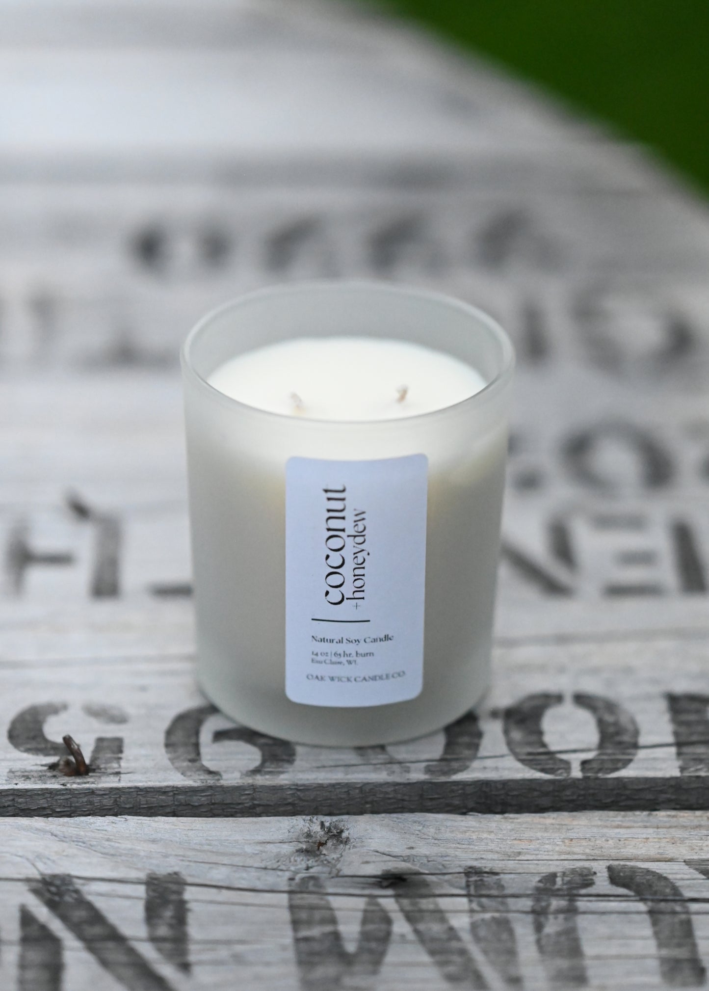 Coconut & Honeydew Candle image 0