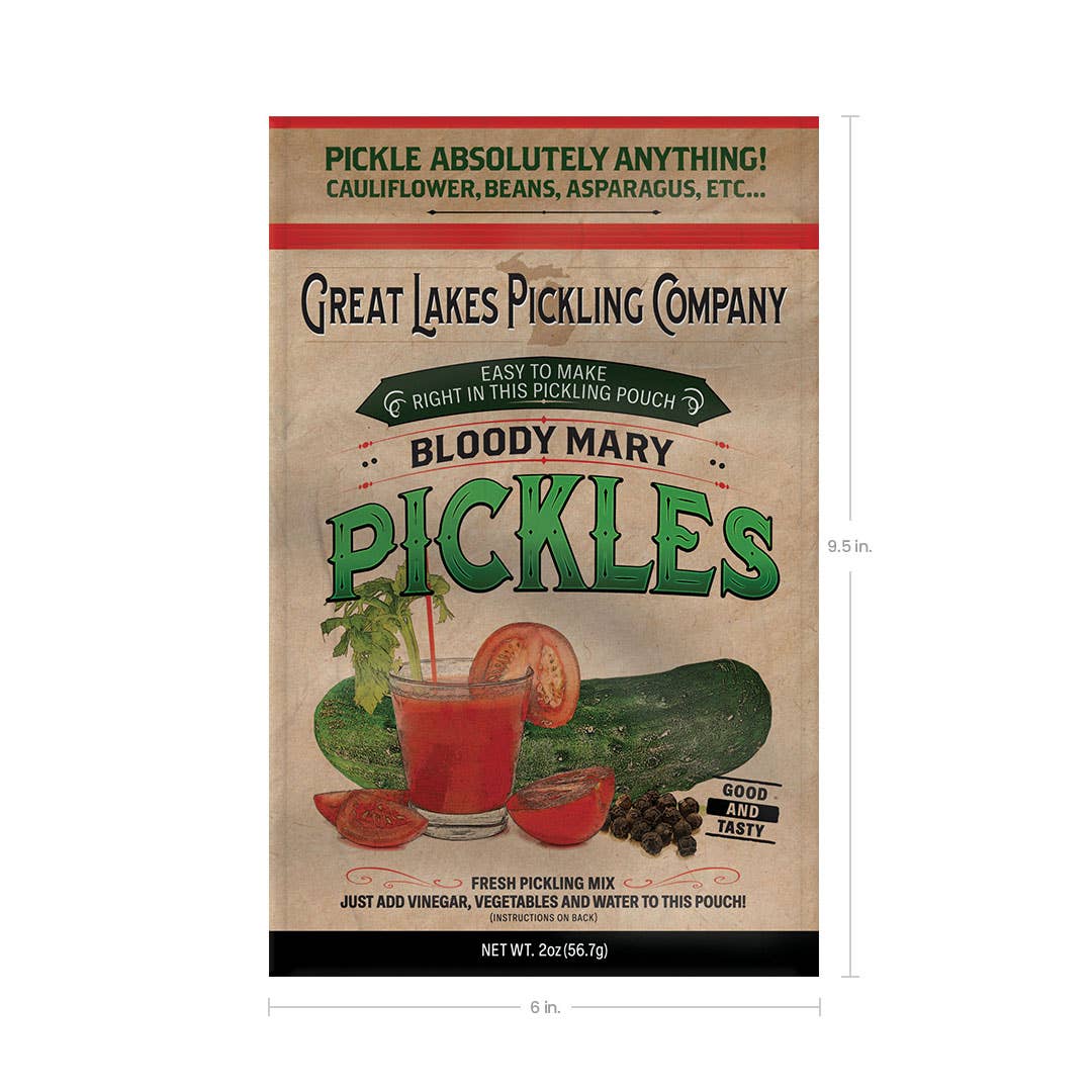 Bloody Mary Easy-to-Make Pickling Pouch