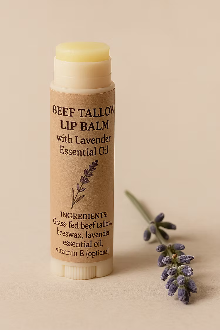 Beef Tallow Lip Balm