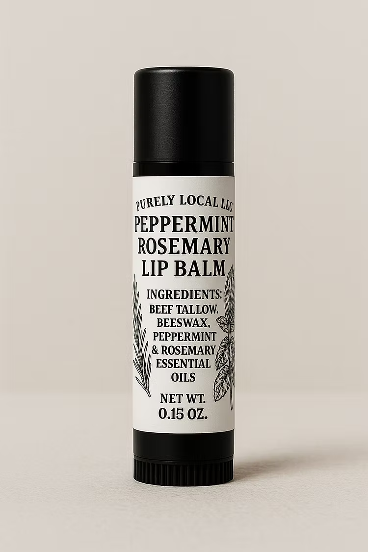 Beef Tallow Lip Balm
