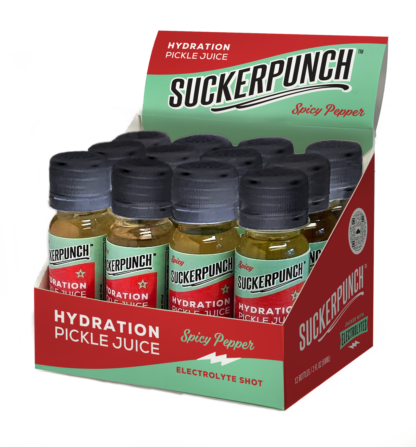 Spicy Pickle Juice Electrolyte Shot