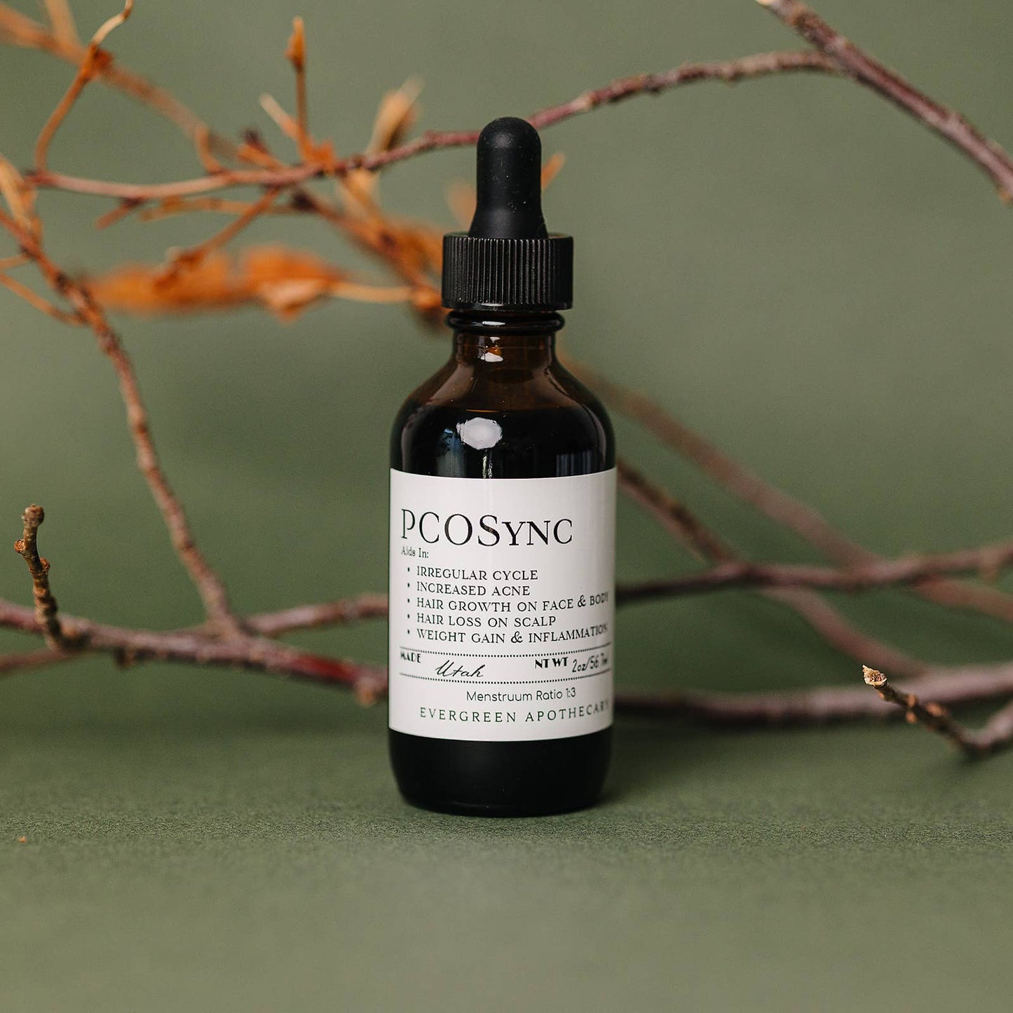 PCOSync Tincture, 2oz