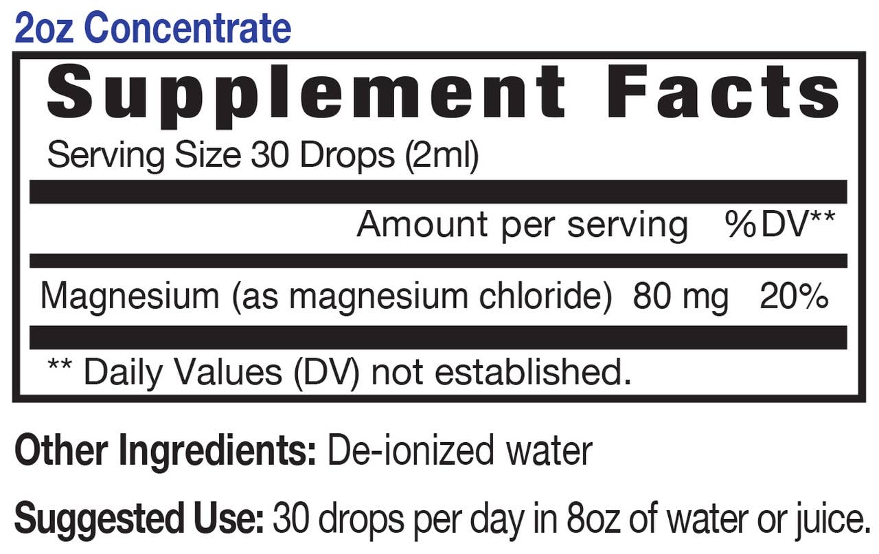 Magnesium-Liquid Dropper