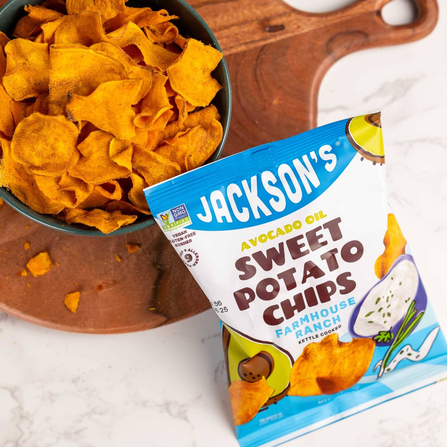 Sweet Potato Chips in Avocado Oil 1oz