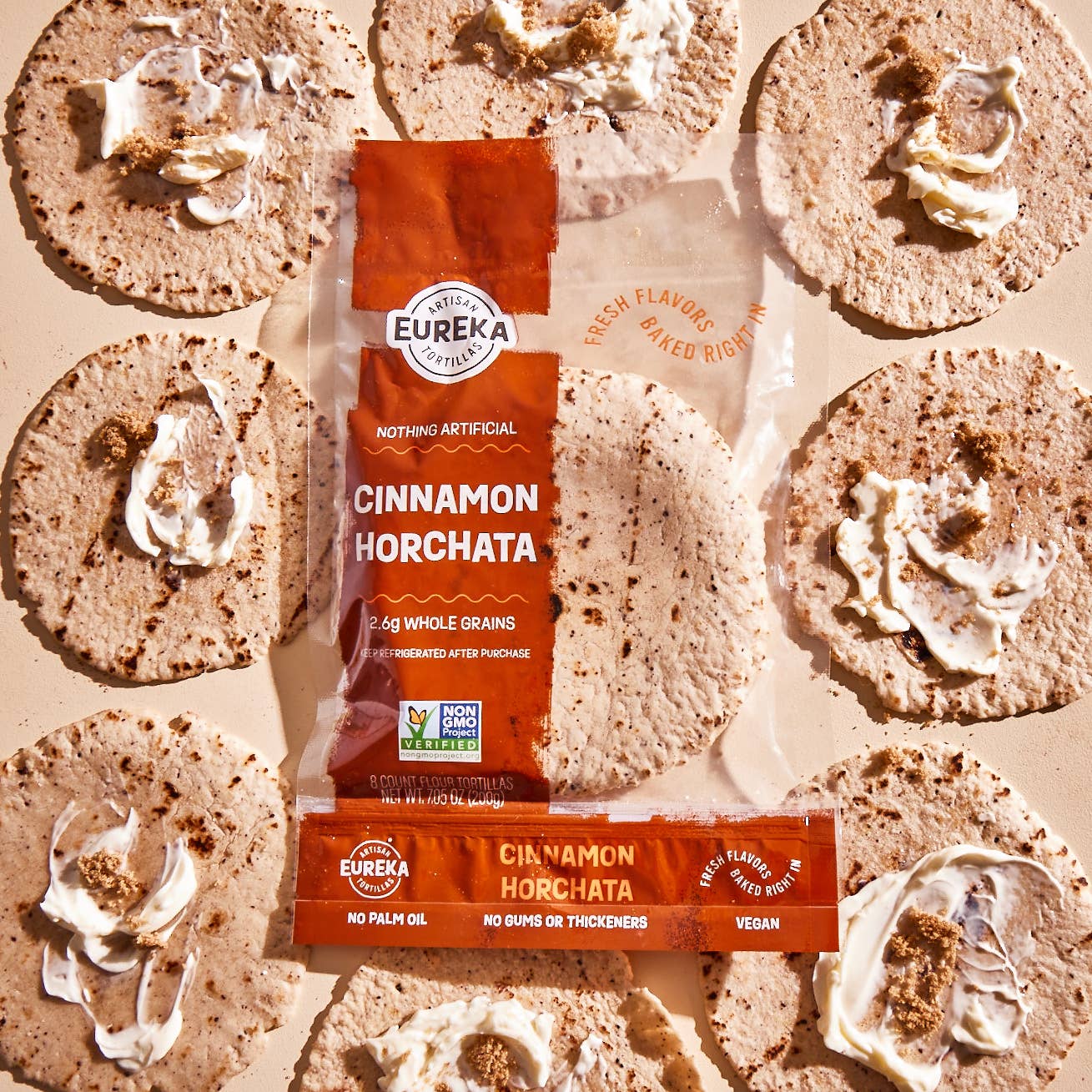 Cinnamon Horchata Flour Tortillas
