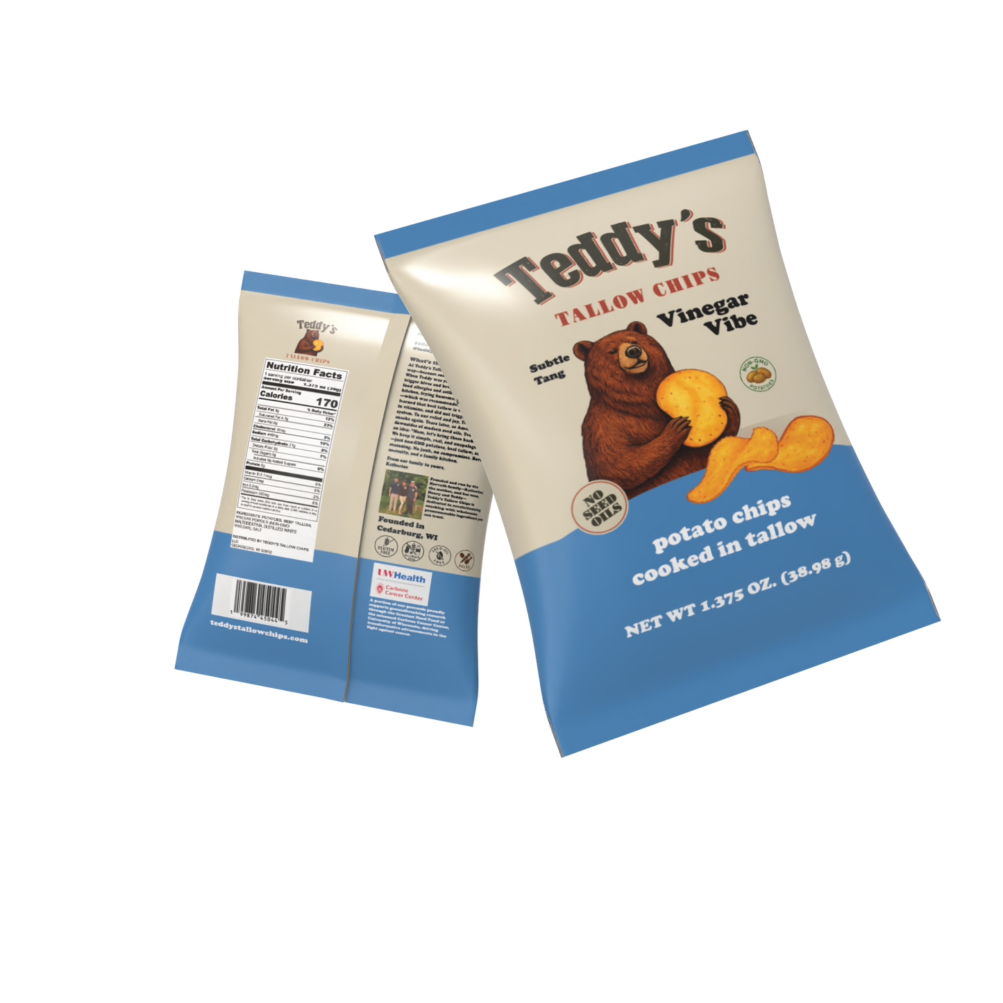 Vinegar Vibe-Tallow Chips