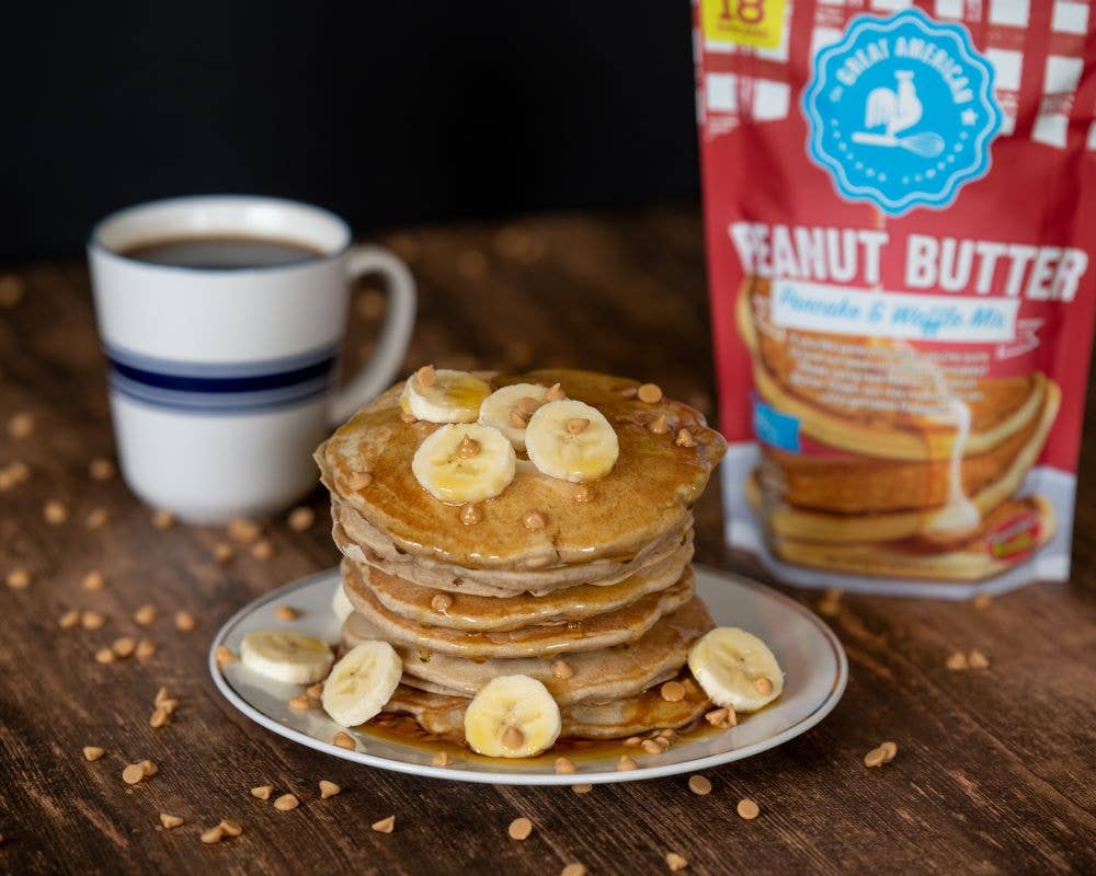 Peanut Butter Pancake & Waffle Mix