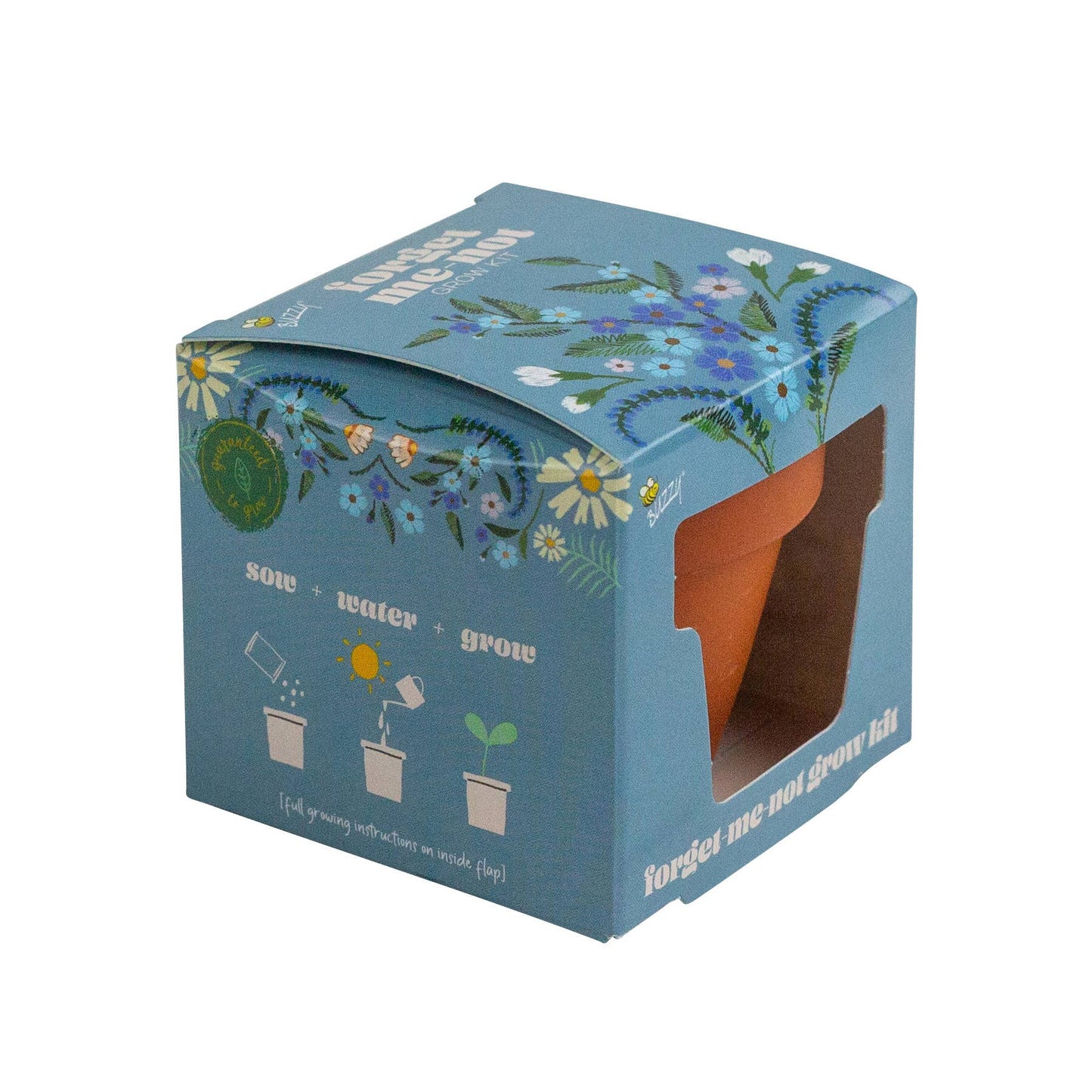 Mini Grow Pot Forget-Me-Not Kit