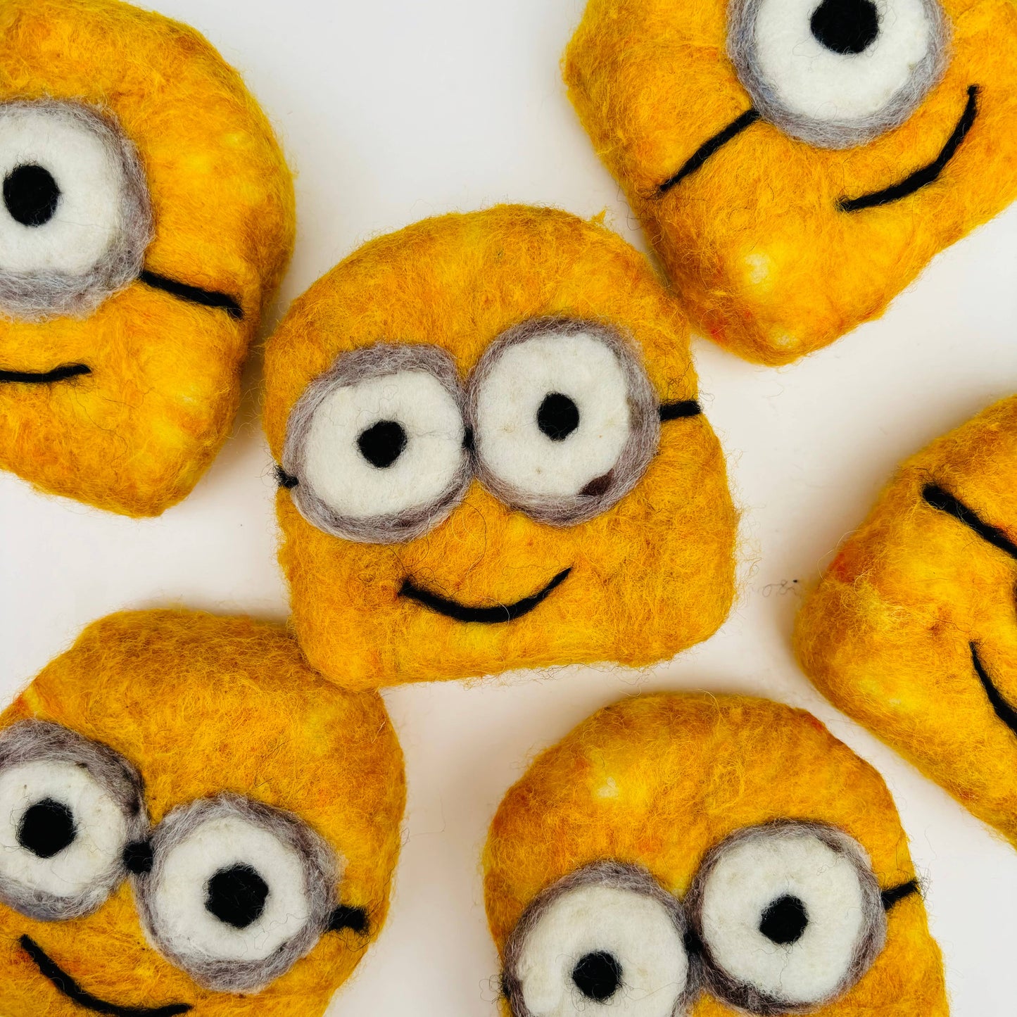 Minion Soap-Wool Felted