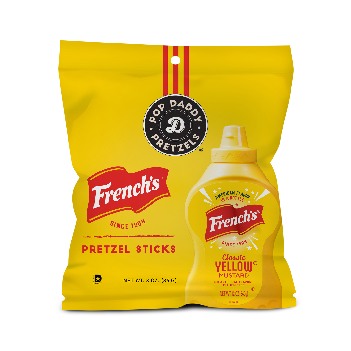 French's Mustard Pretzels - 3oz