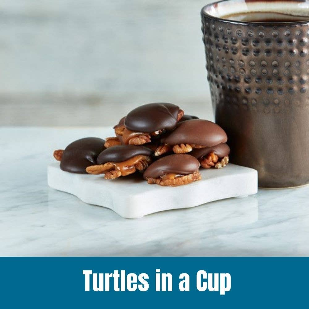 Coffee Medium Roast-Turtles In a Cup Flavored -1.5oz