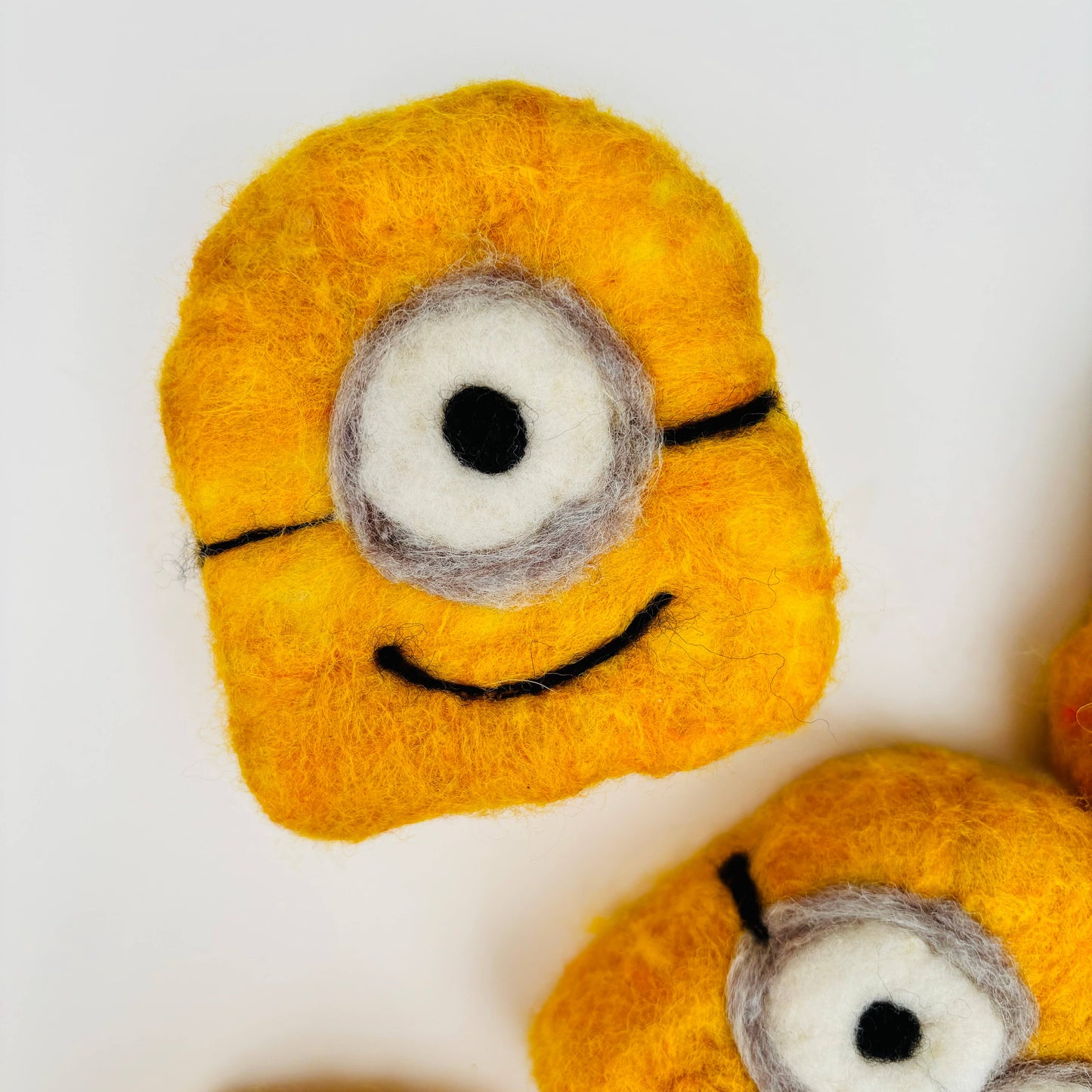 Minion Soap-Wool Felted