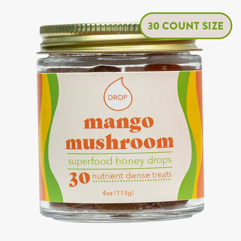 Mango Mushroom Honey Gummy•Immune & Pain Relief