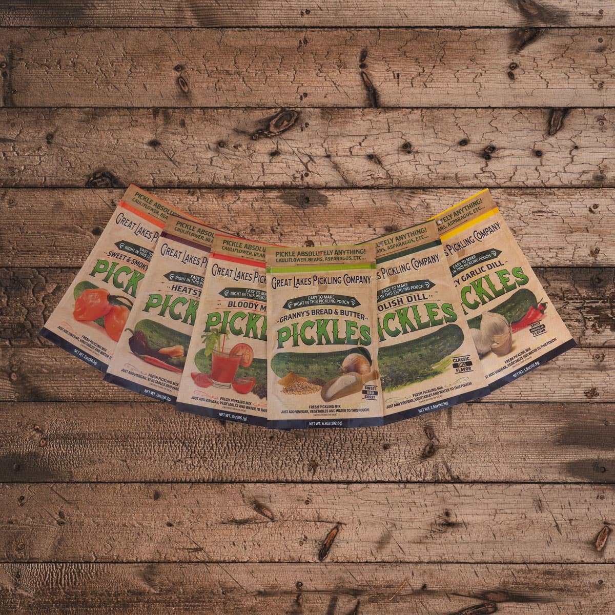 Bloody Mary Easy-to-Make Pickling Pouch