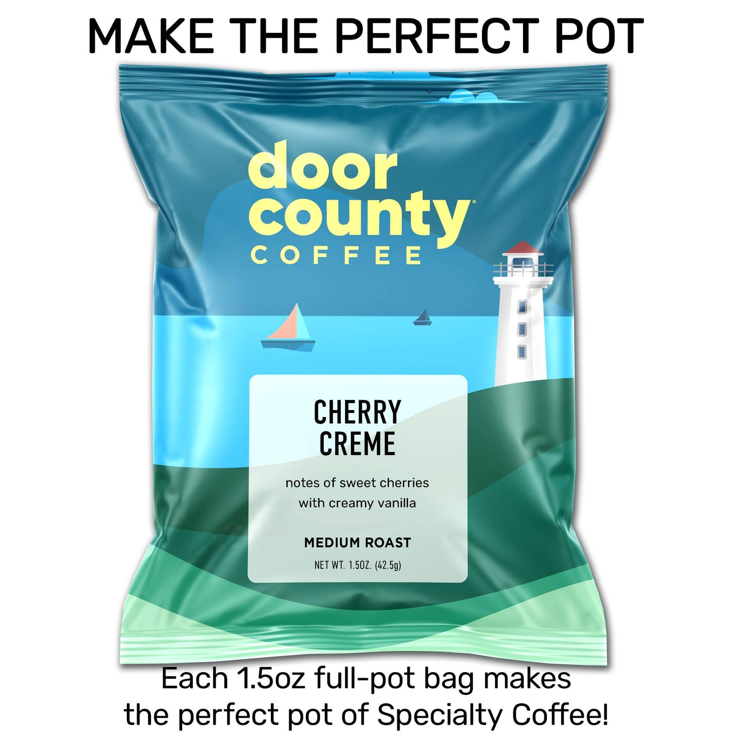 Coffee Medium Roast-Cherry Creme Flavored-1.5oz