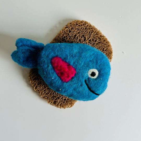 Fish Soap Bars-Wool Felted
