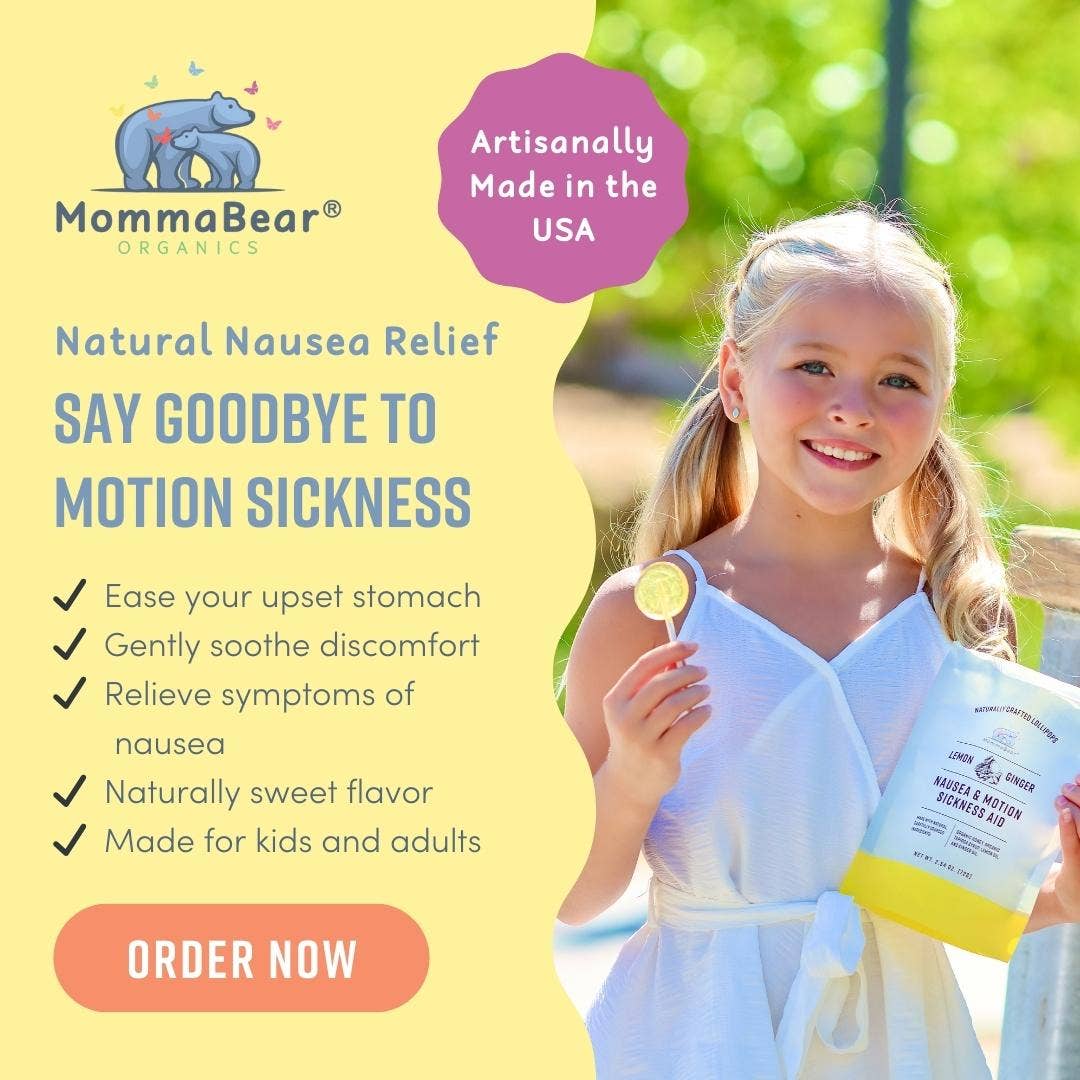 Nausea & Motion Sickness Aid Lollipop