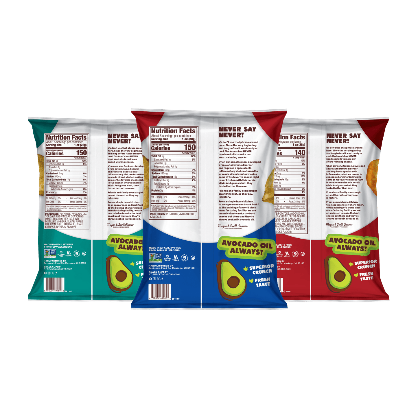 Kettle Chips in Avocado Oil 5oz