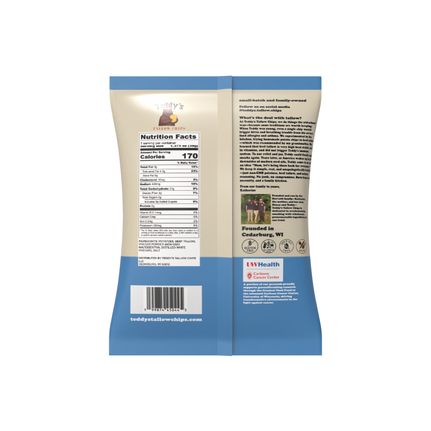 Vinegar Vibe-Tallow Chips