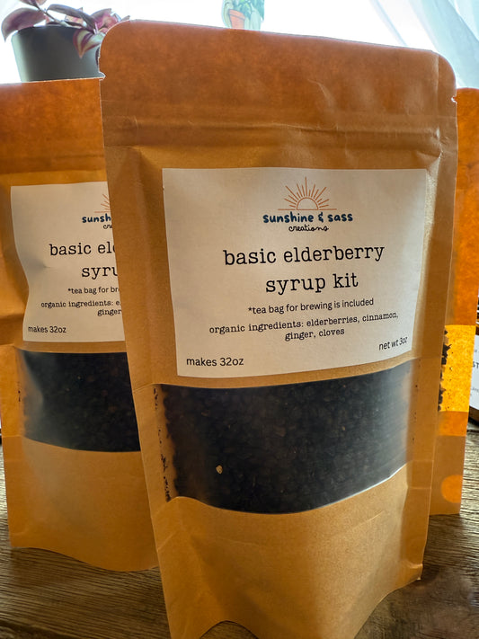 Basic Elderberry Syrup Kit