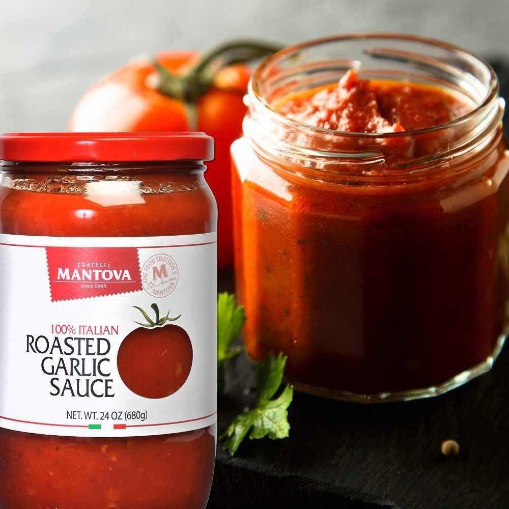 Roasted Garlic Tomato Sauce