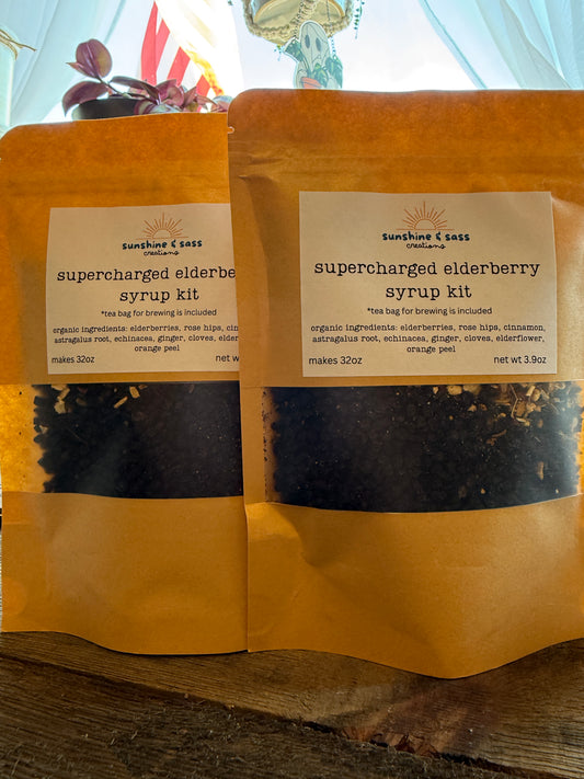 Supercharged Elderberry Syrup Kit