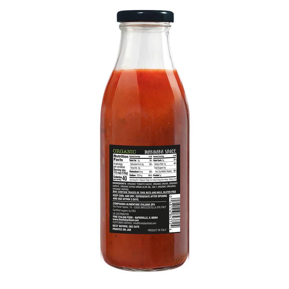 Organic Marinara Sauce