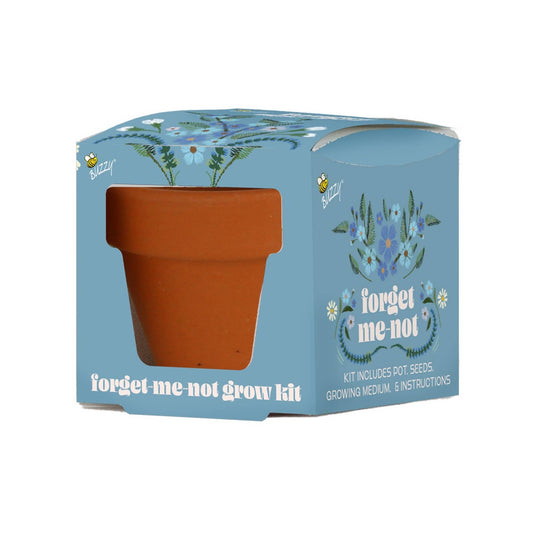 Mini Grow Pot Forget-Me-Not Kit