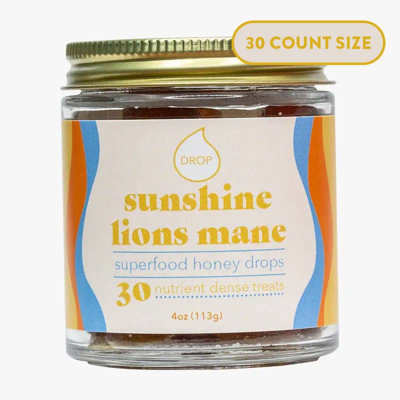 Sunshine Lion's Mane | Mushroom Honey Gummy | Energy & Focus