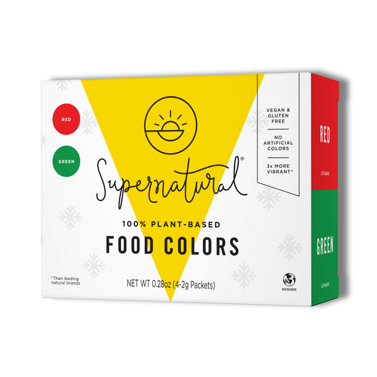 Food Coloring•Plant-Based•Holiday Colors