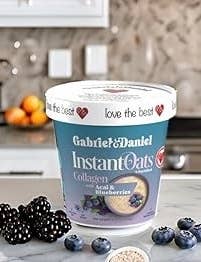 Instant Oatmeal Cup- Acai & Blueberries•Organic