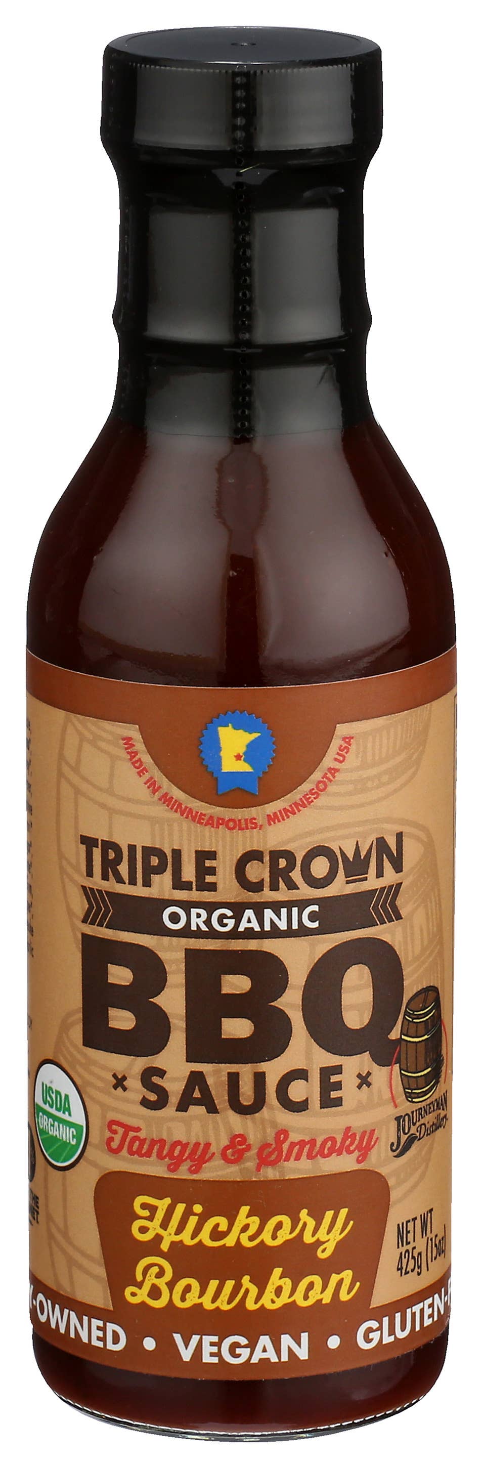 BBQ Sauce Hickory Bourbon 15oz.-Organic