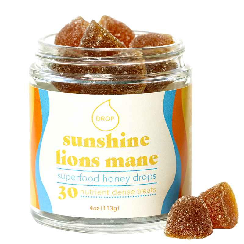 Sunshine Lion's Mane | Mushroom Honey Gummy | Energy & Focus