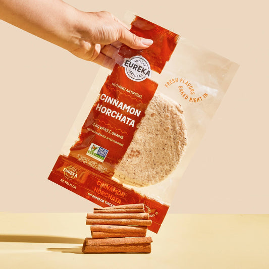 Cinnamon Horchata Flour Tortillas