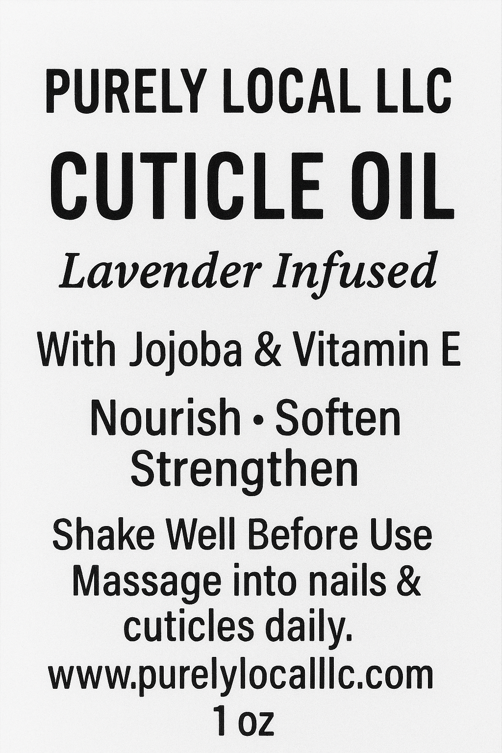 Cuticle Oil-Lavender image 1