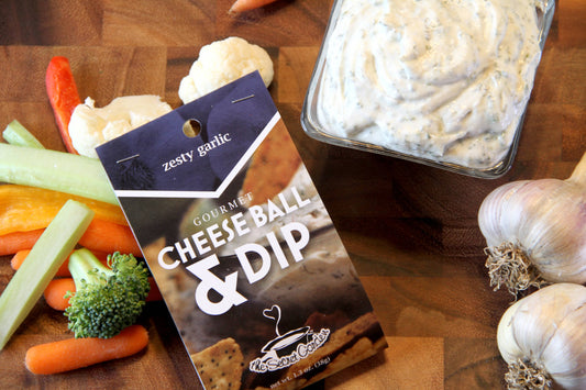 Zesty Garlic Dip Mix-Cheese Ball