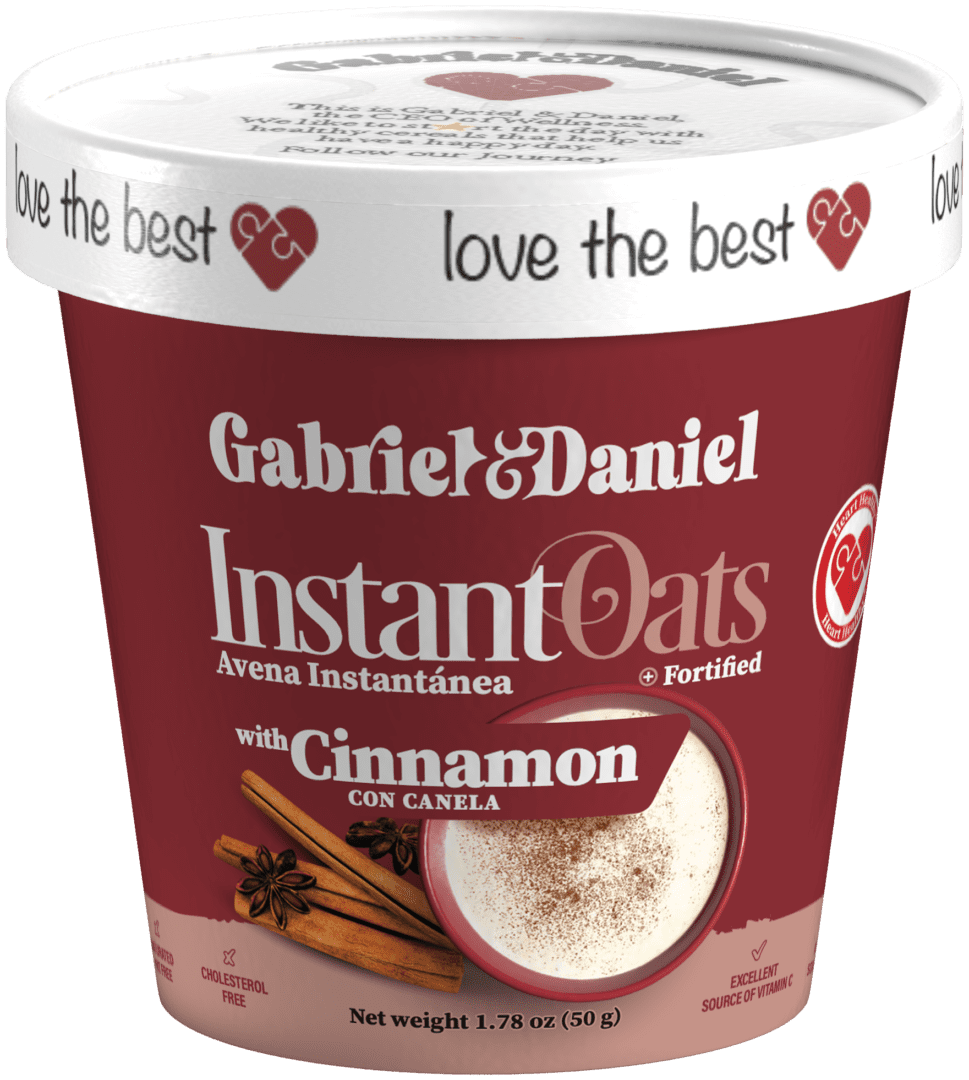 Instant Oatmeal Cup - Cinnamon•Organic