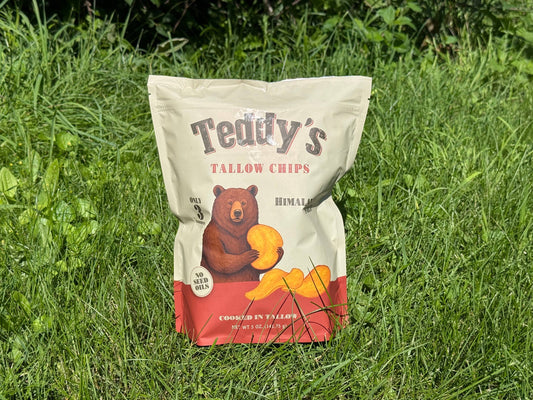 Teddy's Tallow Chips - Himalayan Salt