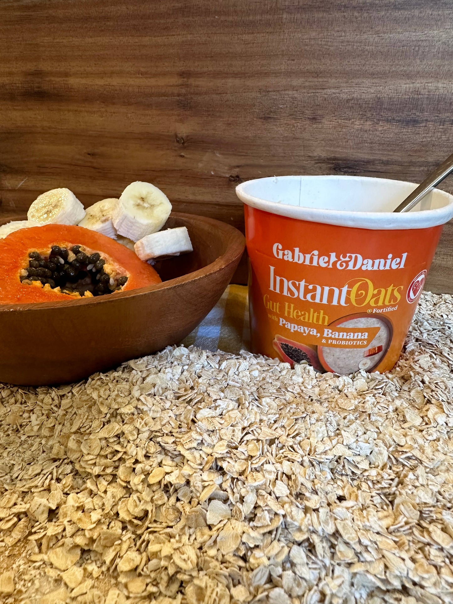 Instant Oatmeal Cup - Papaya & Banana•Organic