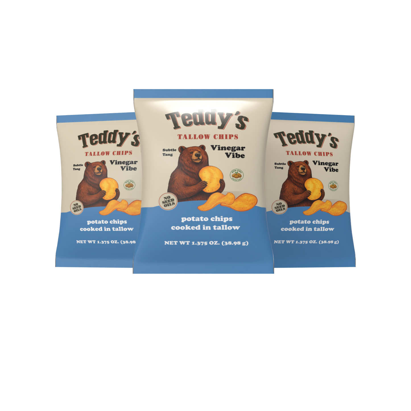 Vinegar Vibe-Tallow Chips