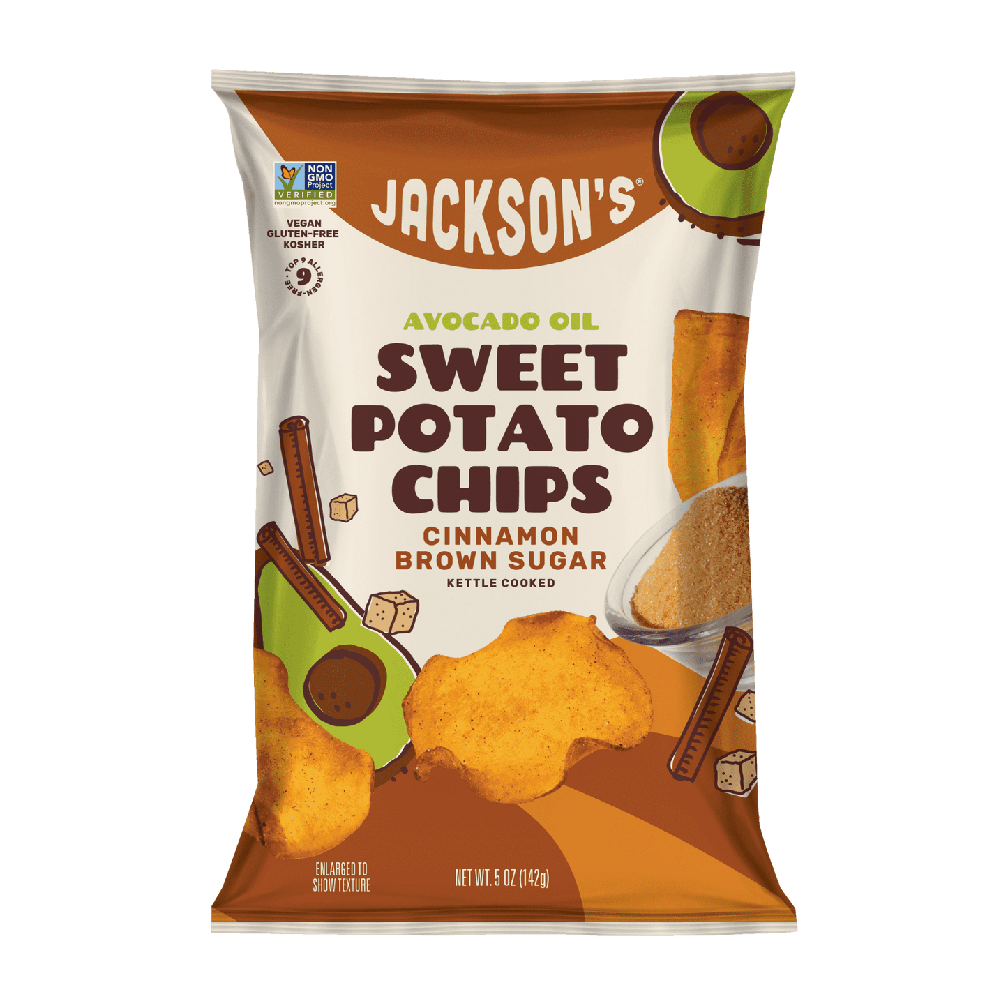 Sweet Potato Chips-Cinnamon Brown Sugar