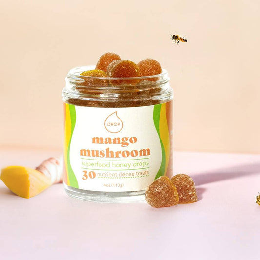 Mango Mushroom Honey Gummy•Immune & Pain Relief