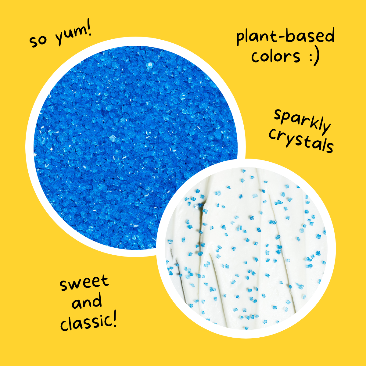 Sapphire Blue Sprinkles