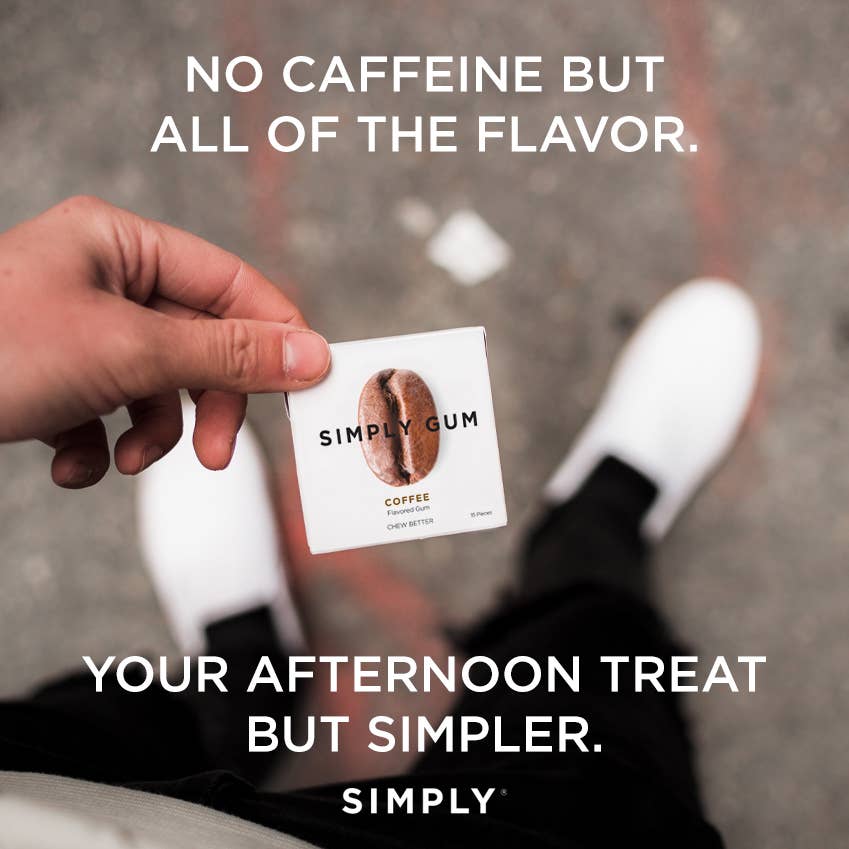 Coffee Chewing Gum- Natural