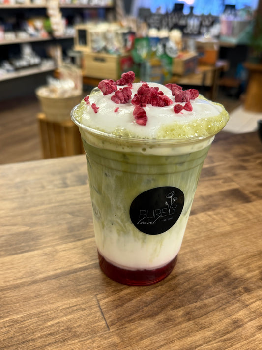 Strawberry Silk Matcha