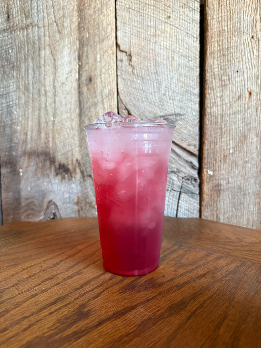 Strawberry Sunrise Soda