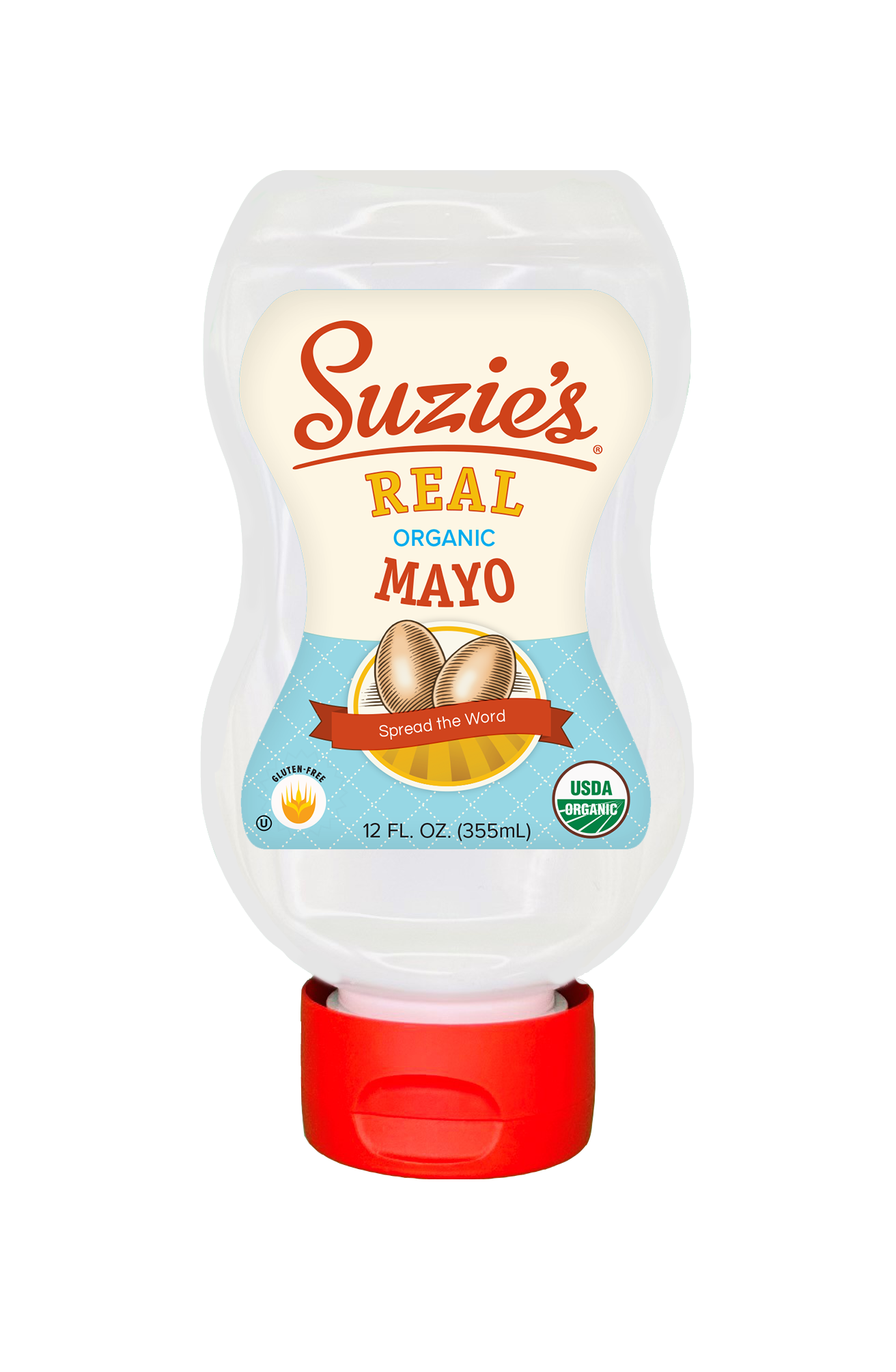 Suzie's Organic Real Mayonnaise- 12oz Best Seller