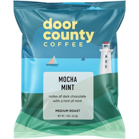 Coffee Medium Roast-Mocha Mint Flavored-1.5oz