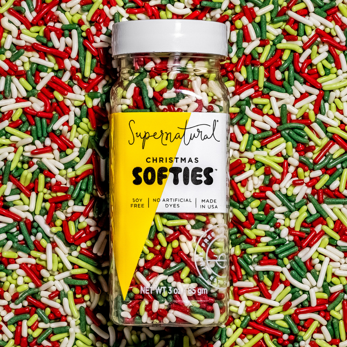 Sprinkles-Dye-Free Christmas Softies